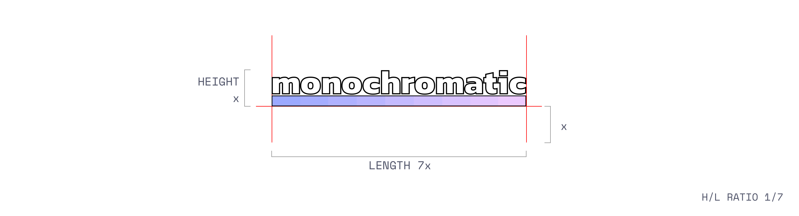 Monochromatic Logo-Board